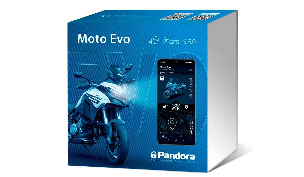 Pandora Moto EVO v.2 – новое поколение топовых систем для мототехники